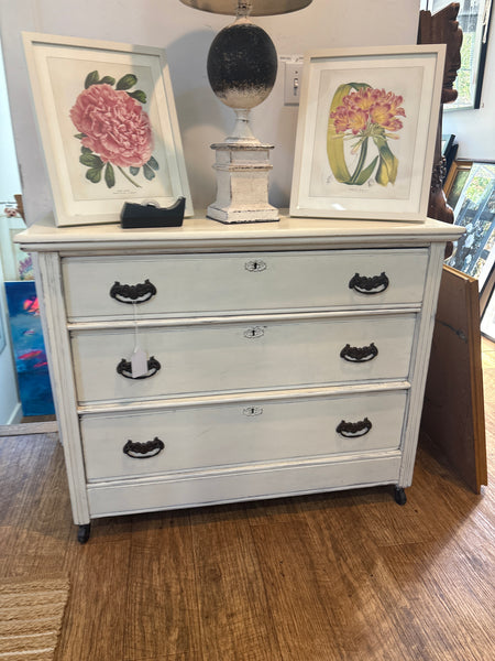 White dresser