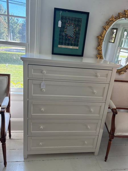 White dresser