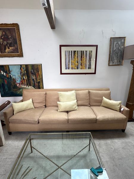 Beige sofa