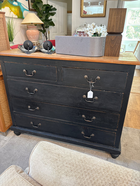 Black dresser