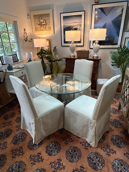 Table and 4 chairs