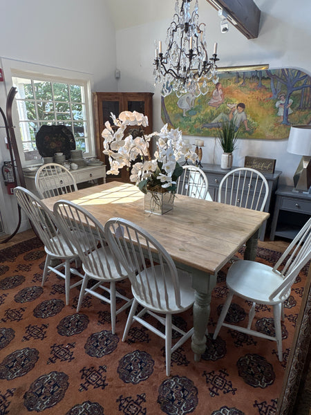 Dining table and chairs