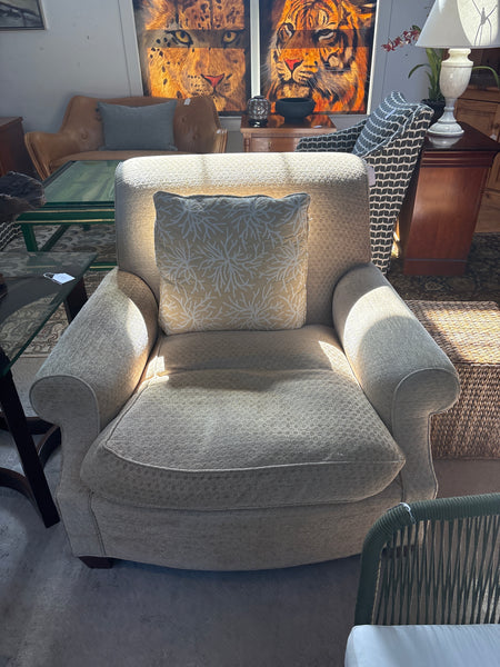 Pair of big club chairs