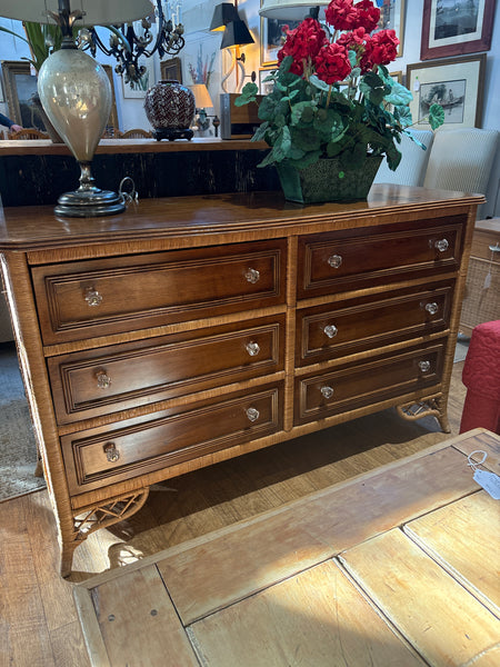 Wicker dresser
