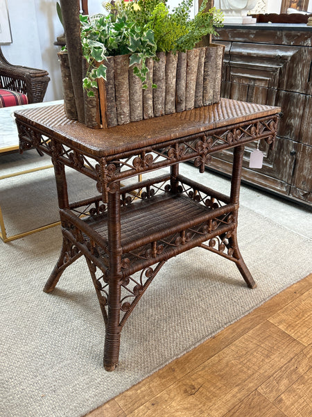 Wicker table