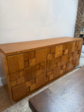 Lane staccato Brutalist furniture vintage mid century modern MCM credenza